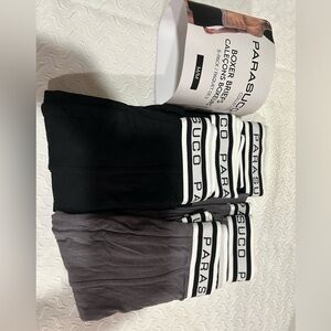 NEW Parasuco Collection Boxer Briefs in Black and Gray